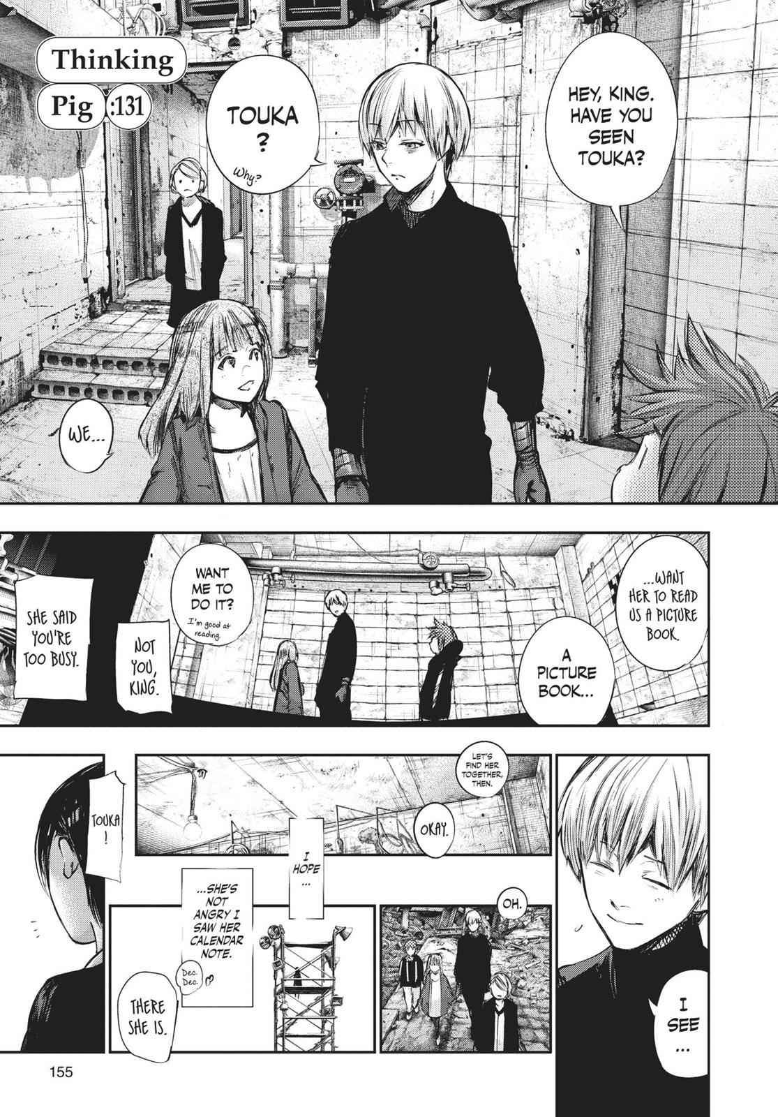 Tokyo Ghoul Manga Online